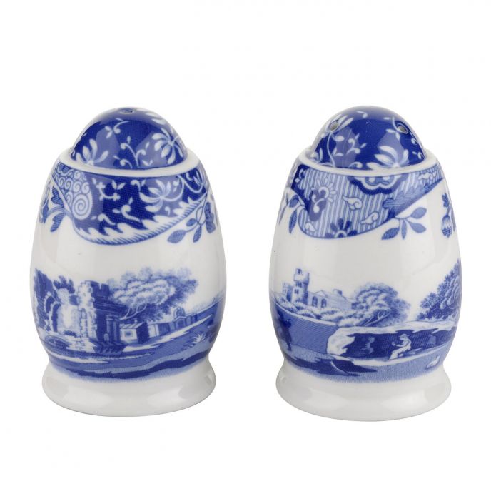 Blue Italian Salt & Pepper Set