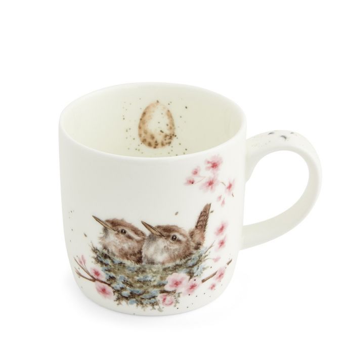 Cốc thiết kế Royal Worcester Wrendale - Feather Your Nest 