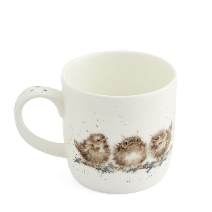 Royal Worcester Wrendale Designs Mug - Feather Your Nest