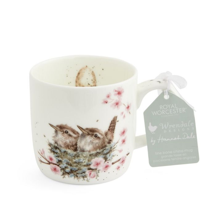 Cốc thiết kế Royal Worcester Wrendale - Feather Your Nest 